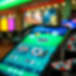 Visual representation of top casino apps interface